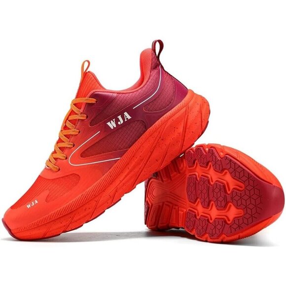 WJA Men\'s Walking Fashion Athletic Sneakers Comfort Working Gym Mesh Shoes. main image 5